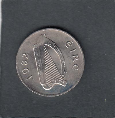 Beschrijving: 10 Pence FISH   